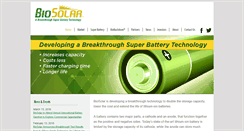 Desktop Screenshot of biosolar.com